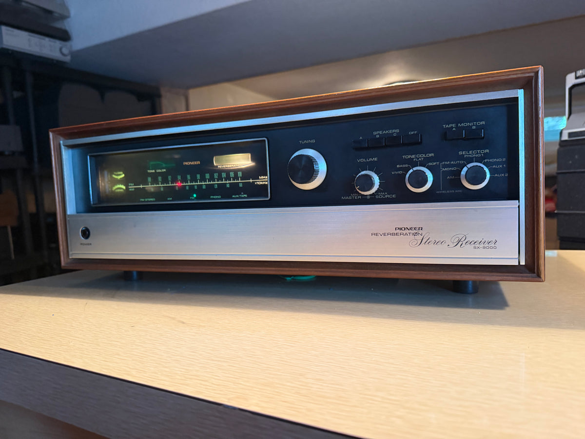 Vintage Pioneer Reverberation SX-9000 Stereo Receiver Freshly Serviced V Rare🔥