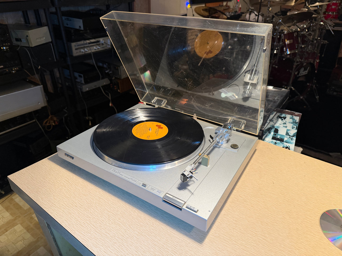 Vintage Sony PS-LX2 Direct Drive Turntable W/ Nice Premier Cartridge SERVICED🎶
