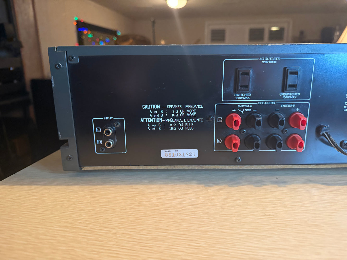 Sansui B-77 vintage stereo Powe Amplifier Full Fresh Service Beautiful Nice Cnd!