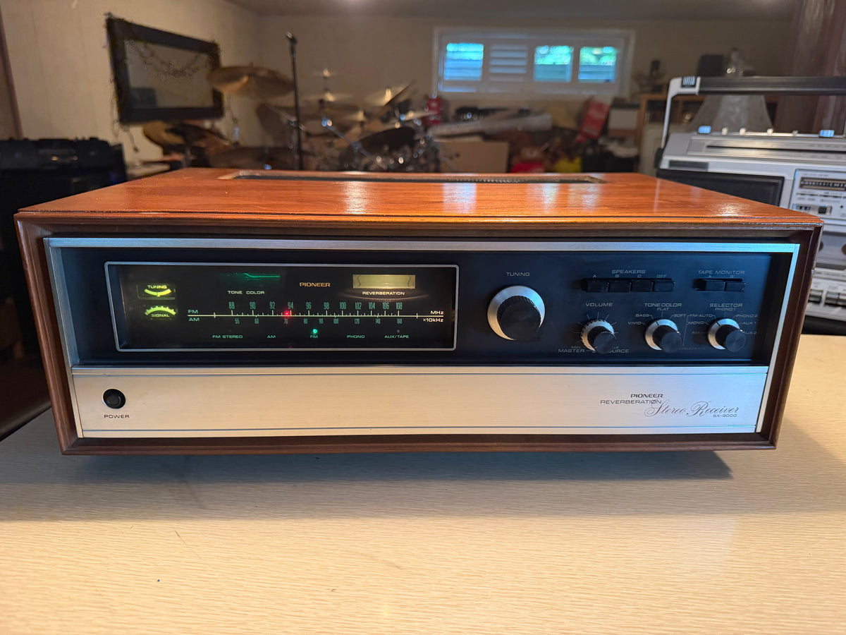 Vintage Pioneer Reverberation SX-9000 Stereo Receiver Freshly Serviced V Rare🔥
