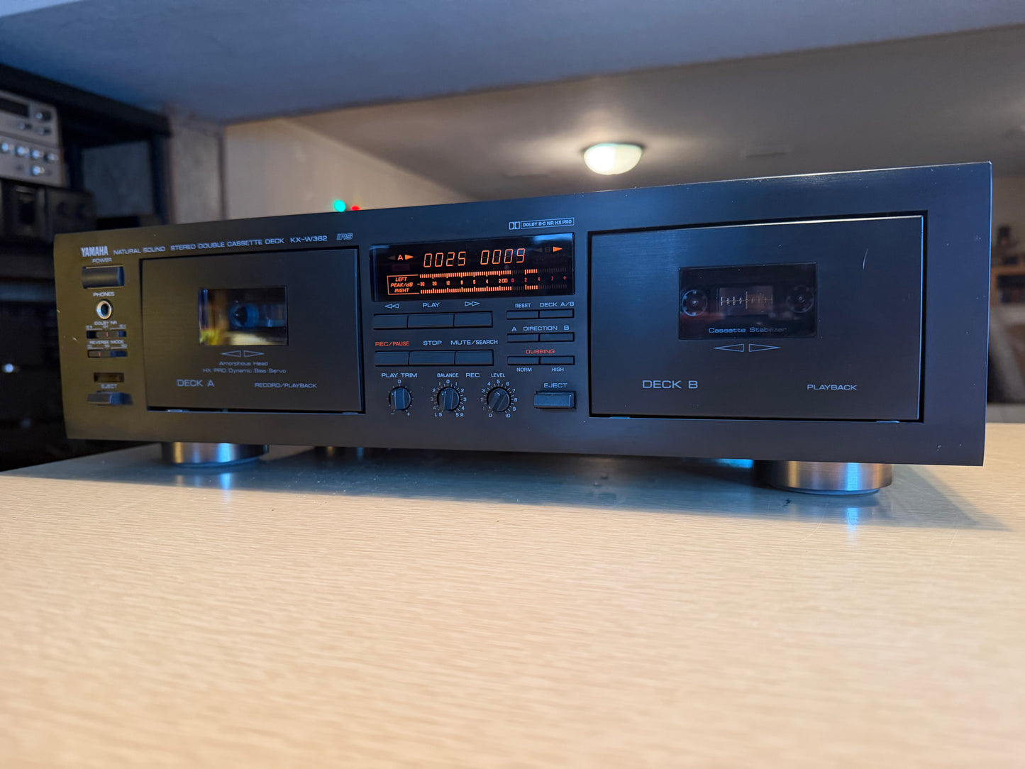 Yamaha Natural Sound Stereo Double Cassette Deck  KX-W362 Fresh Servicing Manual