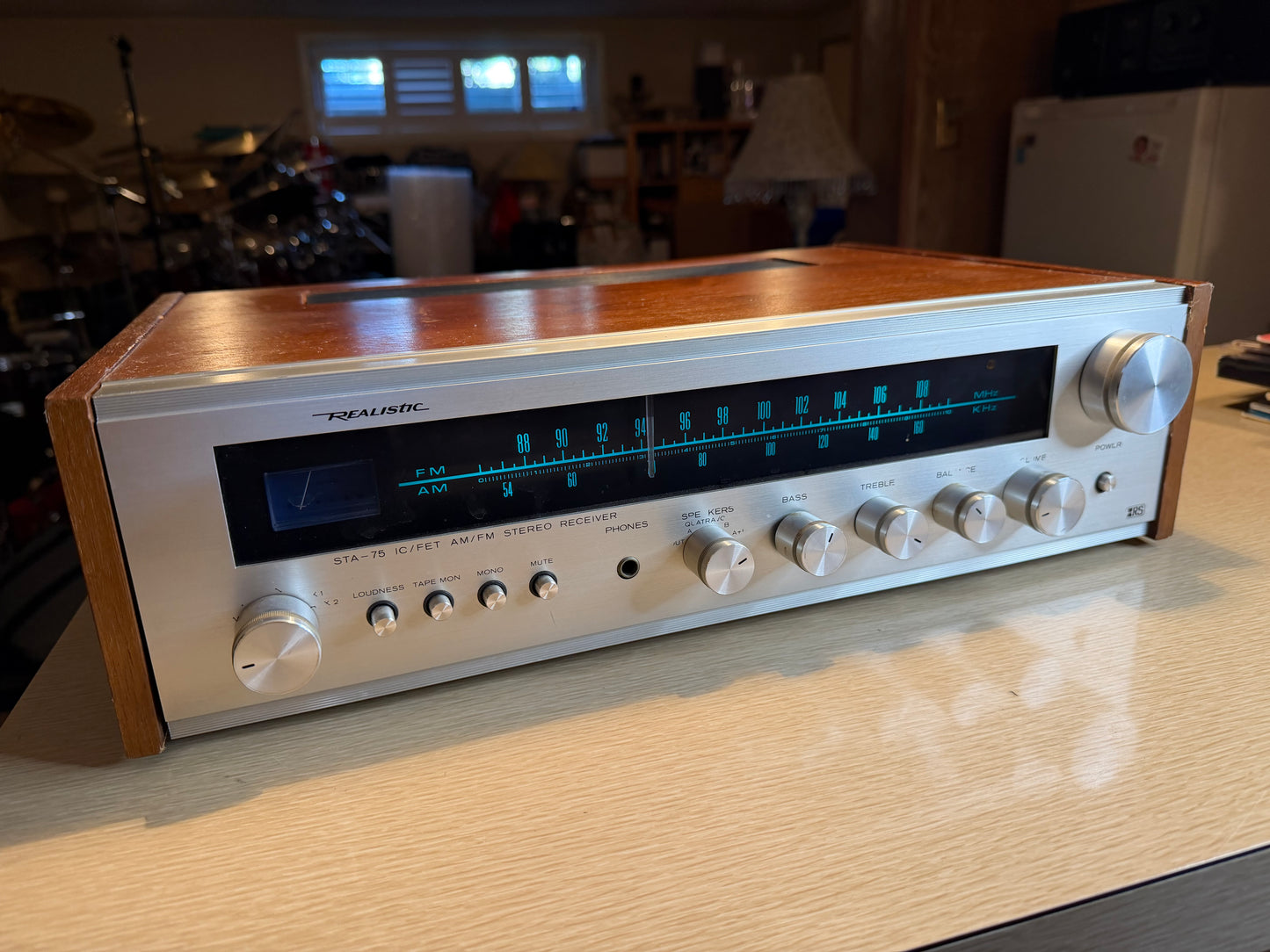 Realistic STA-75 AM/FM Stereo Receiver Fully Tested & Cleaned Works/Sounds Great