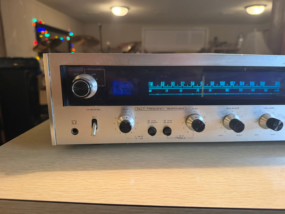 Vintage Toshiba SA-500 2-Channel Stereo Receiver Fully Tested Works Great Rare🔥