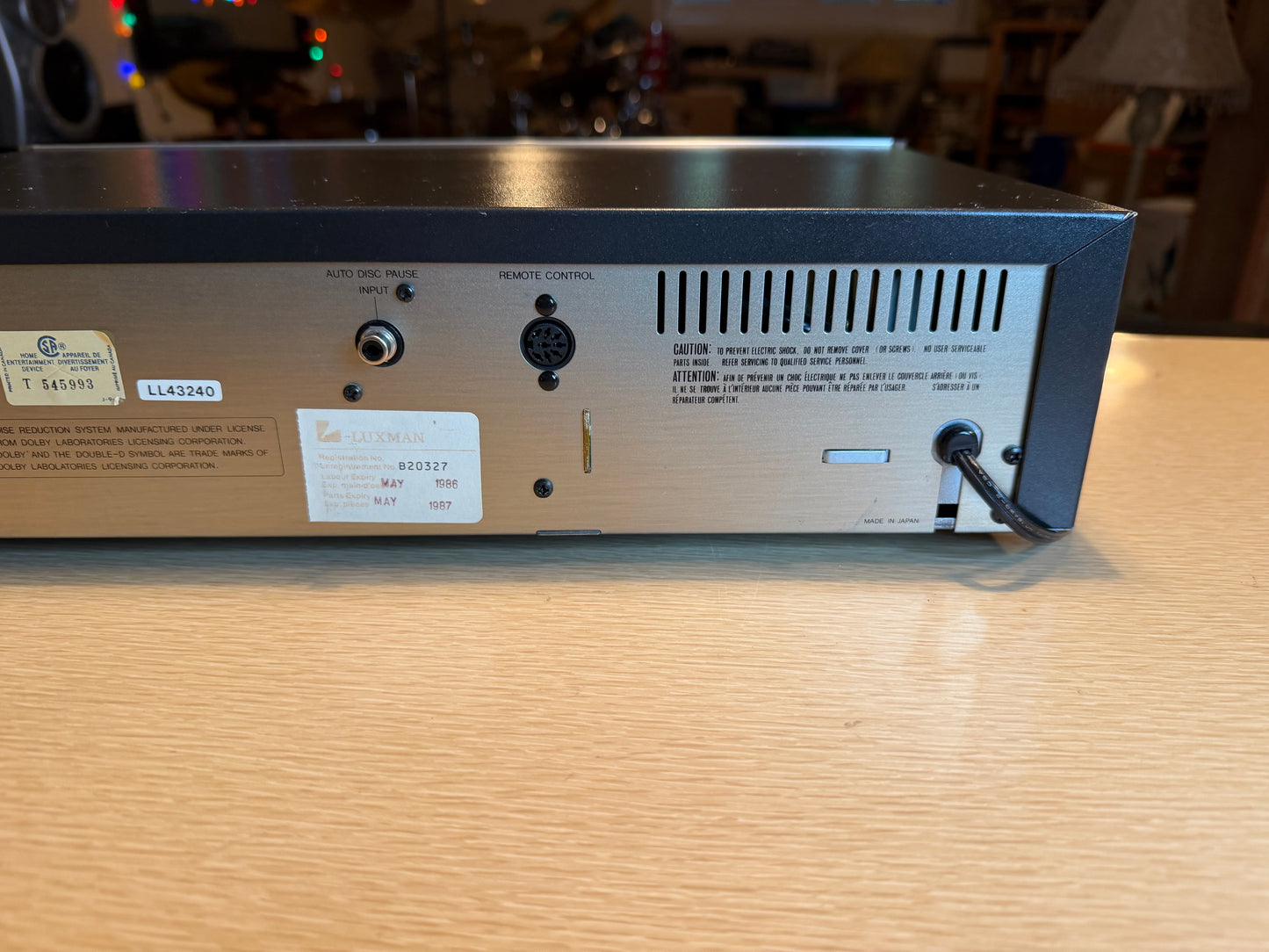 Luxman K-250 AUDIOPHILE 3 HEAD Cassette Deck FULL FRESH SERVICE V Rare ! 🔥🎶