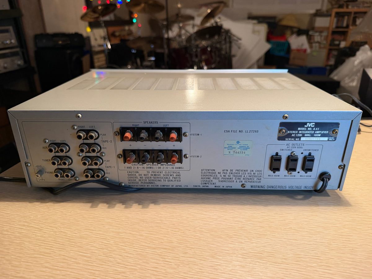 JVC AX-1 Stereo Integrated Amplifier - Vintage HiFi Audio Component SERVICED