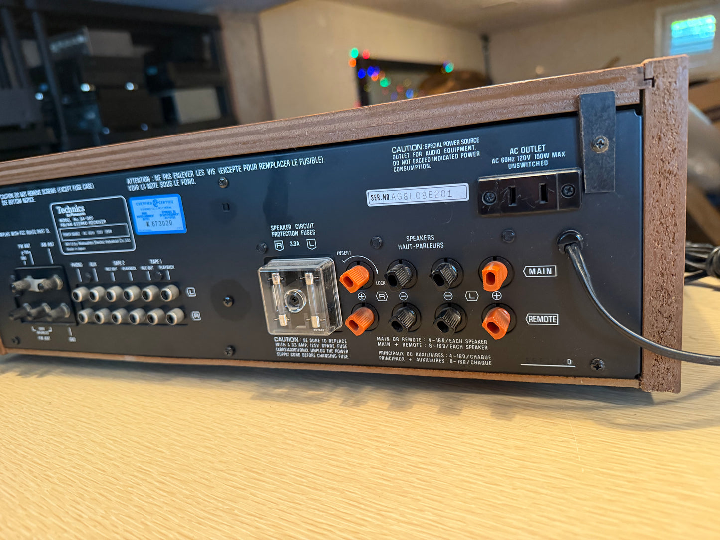 Technics SA-300 Am/Fm Stereo Receiver Amplifier  Freshly Serviced Near Mint 🎶🔥