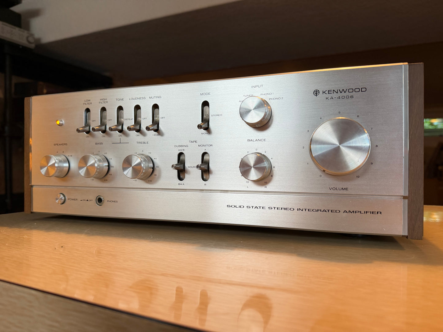 Kenwood Solid State Stereo Integrated Amplifier KA-4006 Full Fresh Servicing🔥🎶