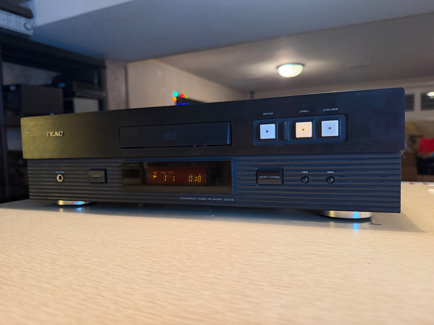 Teac CD3 CD-3 Audiophile High End Cd Player Fresh Pro Service Near Mint Cond🔥🎶