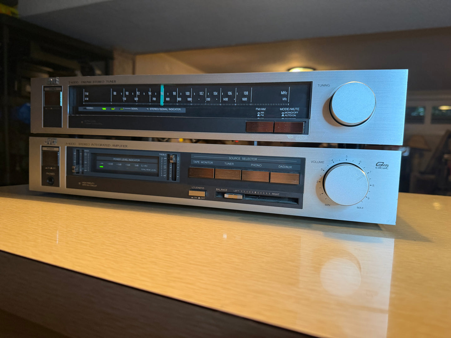JVC K‑100 + T‑K100 Matching Components | Serviced | Clean | Working