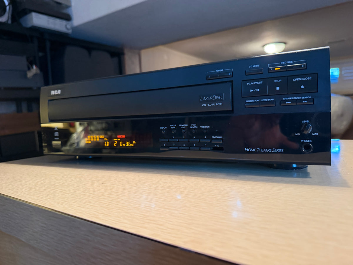 RCA LDR400 Model Both Side Play Laserdisc Player FRESHLY Serviced Near Mint🔥✅