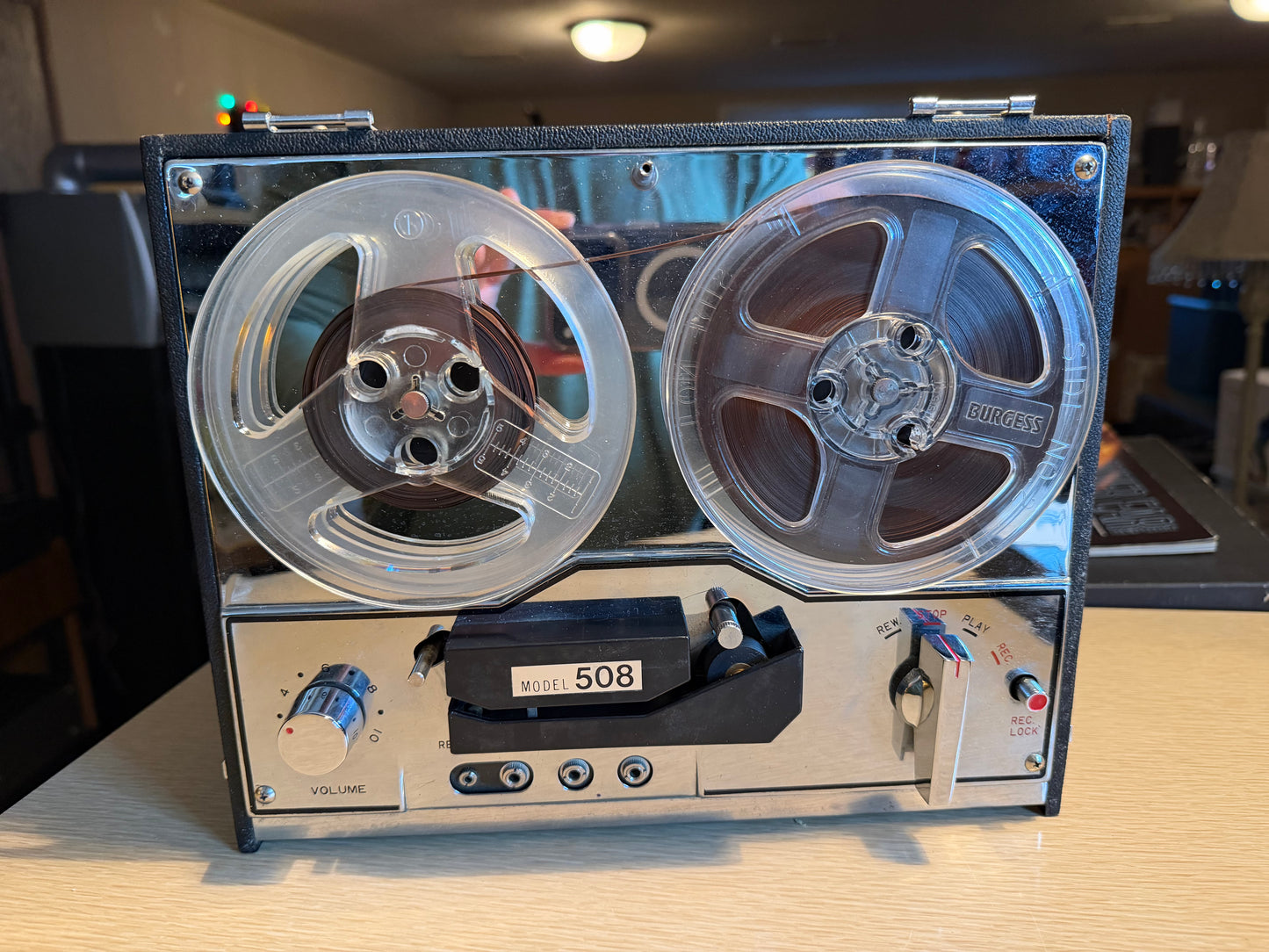 Oral Model 508 Reel to Reel Tested working condition VERY RARE