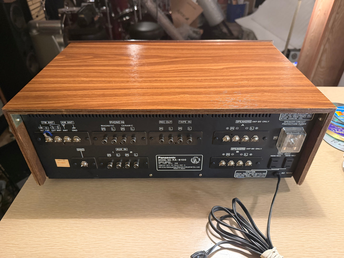 Vintage Panasonic RA-6100 35WPC Integrated Stereo Receiver Cleaned & Serviced🎶