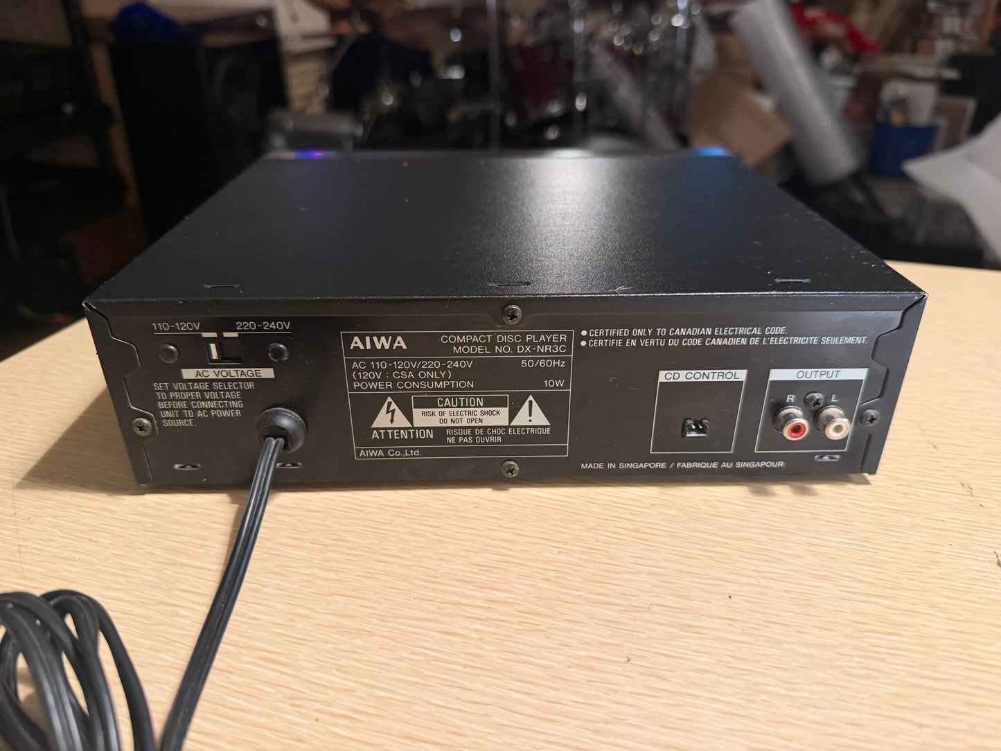 Serviced Aiwa DX‑NR3 CD Player Audiophile High Fidelity V Rare