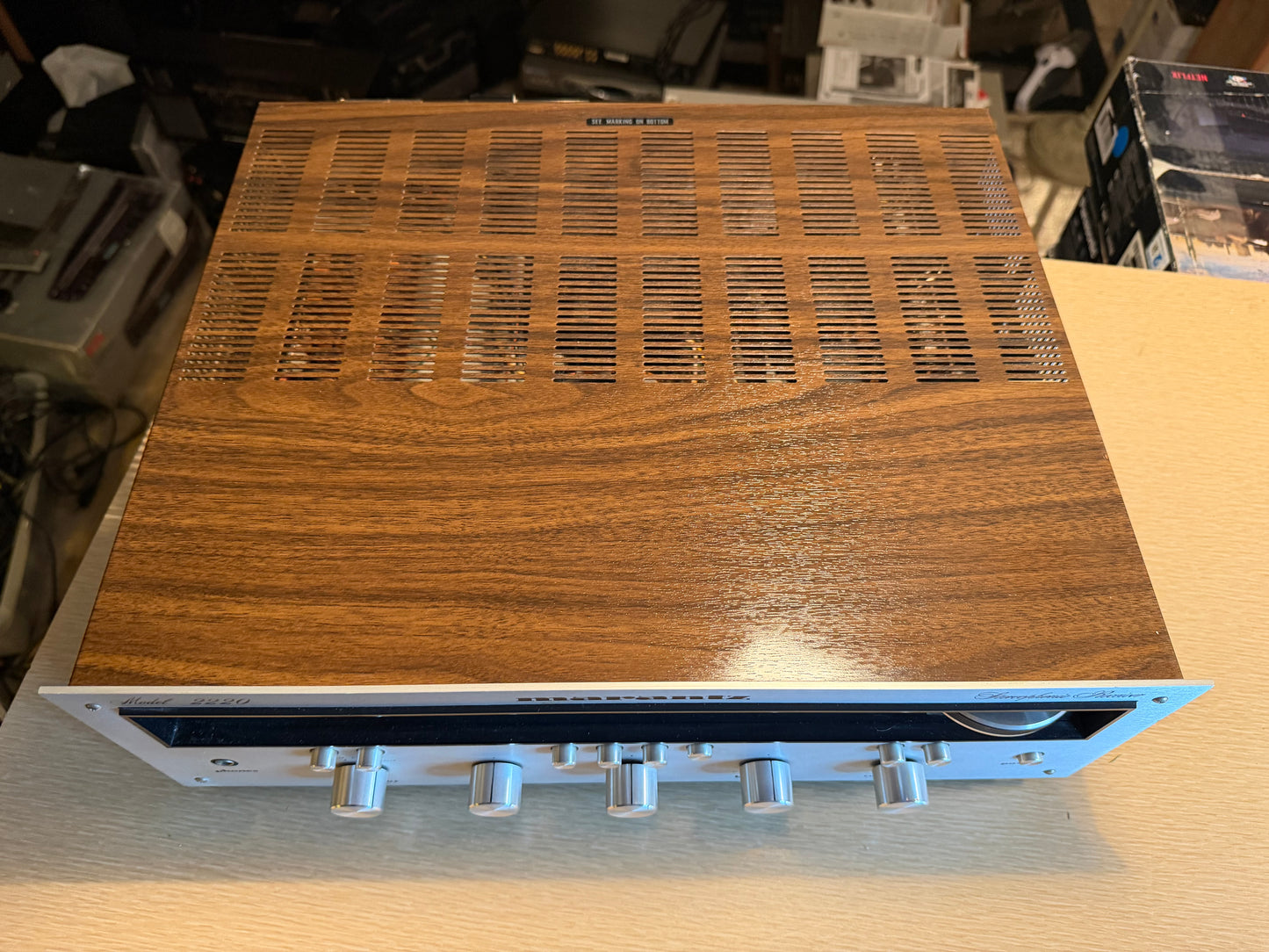 Marantz 2220 Stereophonic Receiver FRESH Bulbs +Full Servicing N Mint CND🔥 Rare