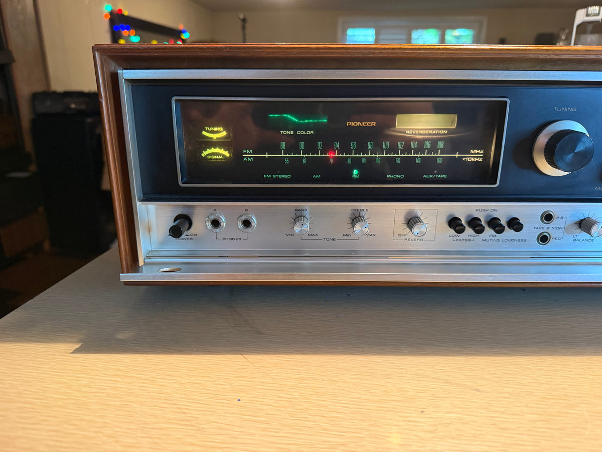 Vintage Pioneer Reverberation SX-9000 Stereo Receiver Freshly Serviced V Rare🔥