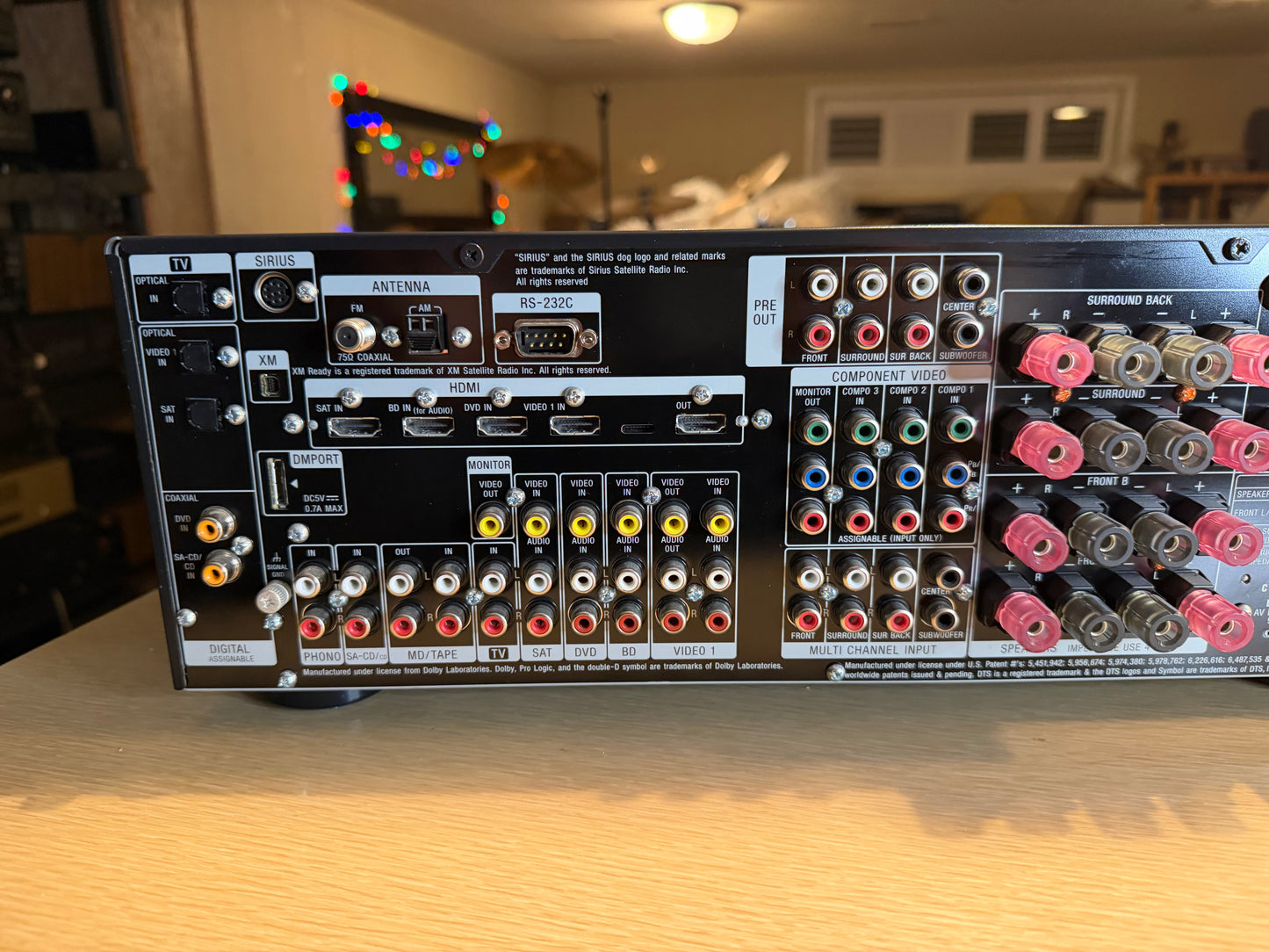 Sony STR-DA2400ES AV Receiver 7.1 Channel Surround Sound Amplifier Fresh Service