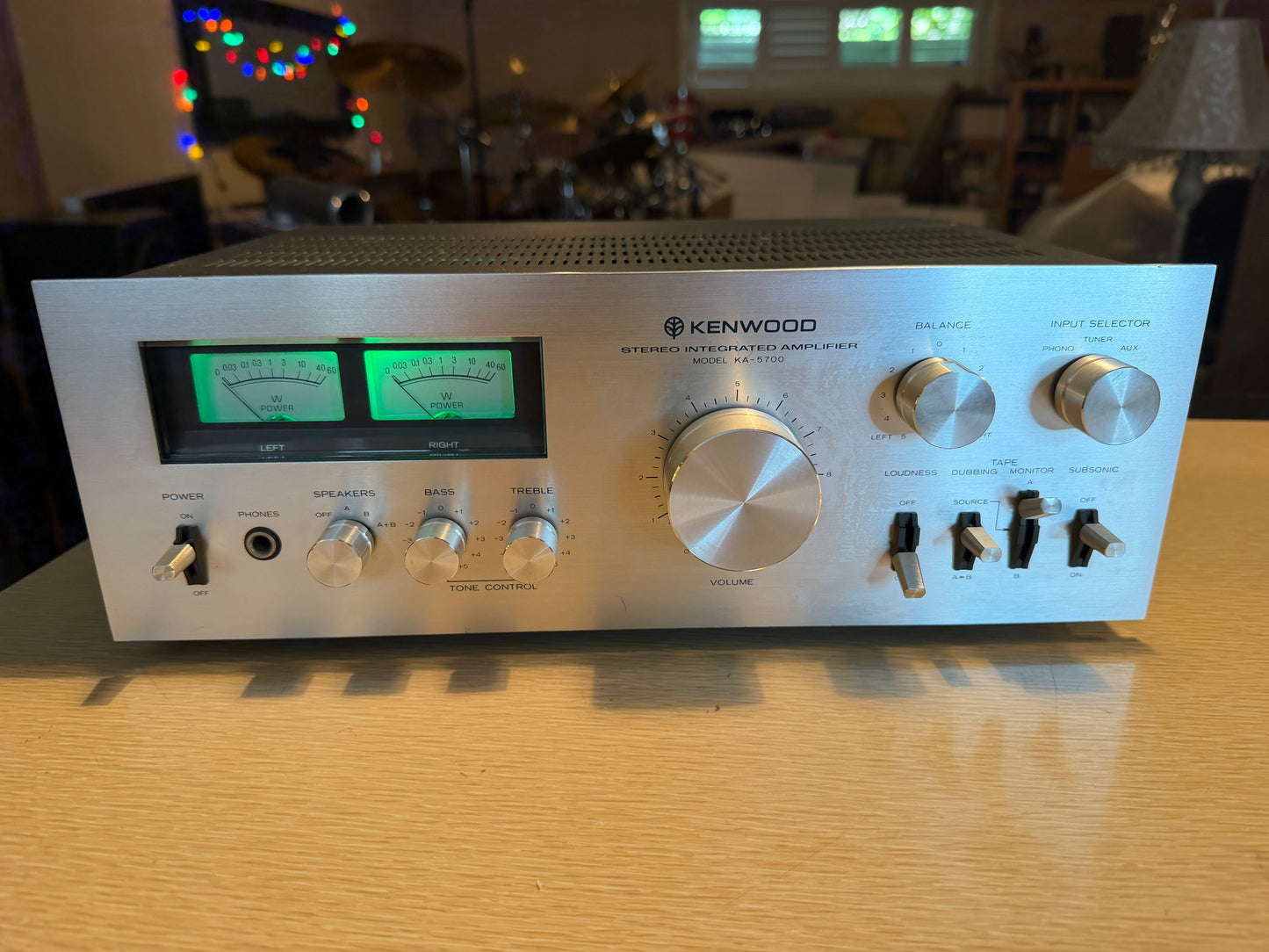 Kenwood KA-5700 Integrated Amplifier, LED Light Upgrade& Full Fresh Service🎶🔥