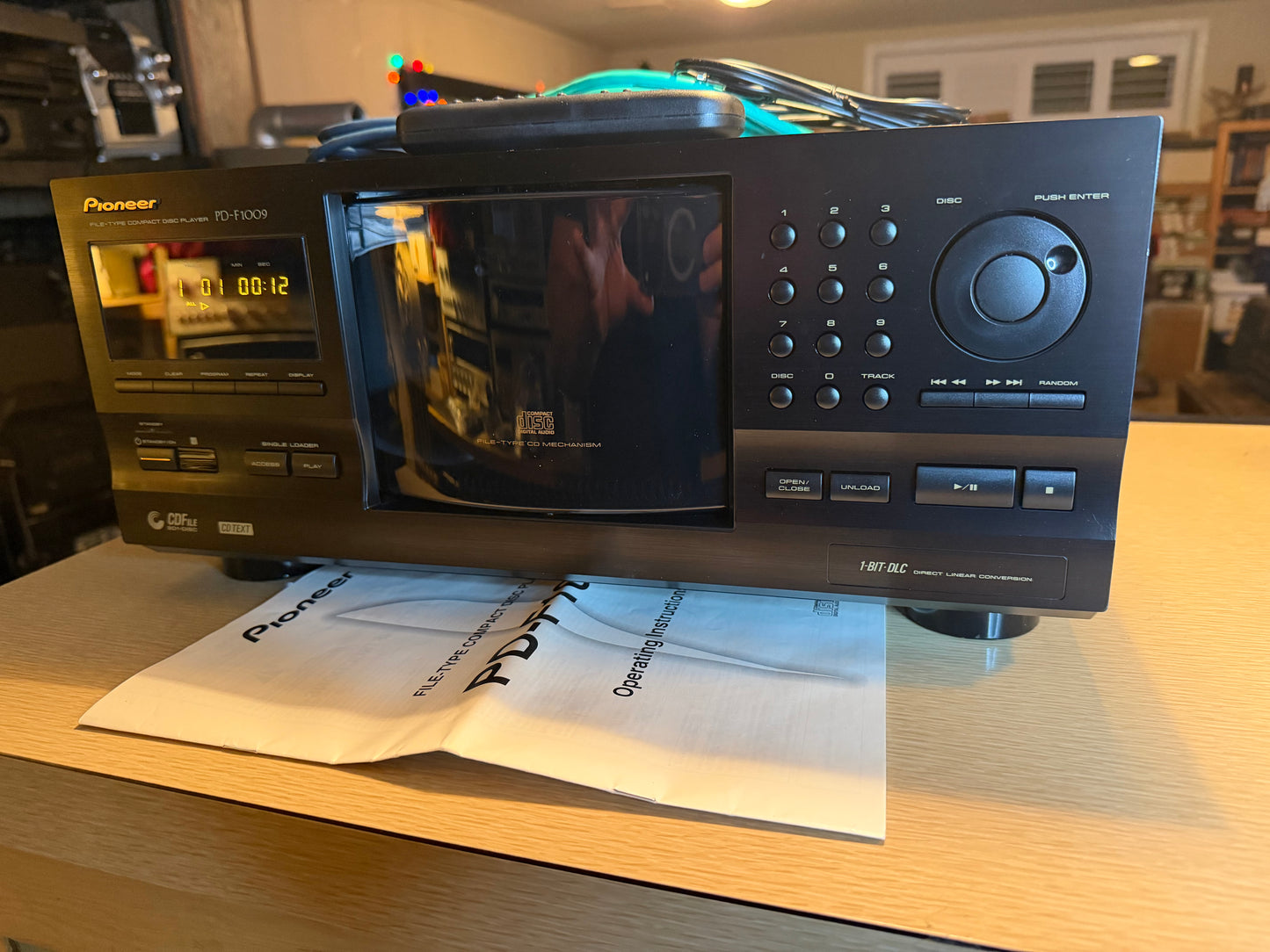 Pioneer  PD-F1009 301 CD Carousel Changer w/ Remote Like New MINT V Low Usage🔥