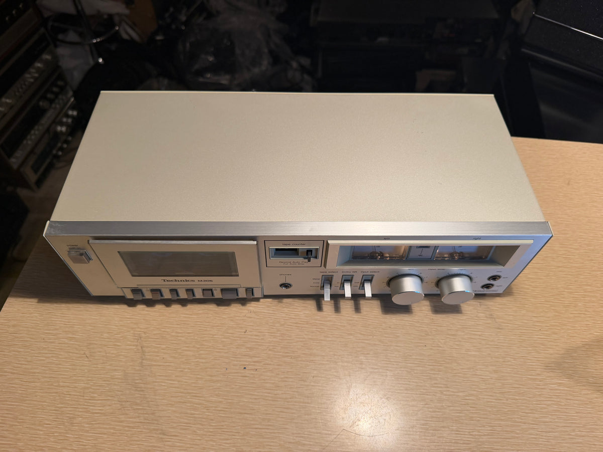 Technics RS-M205 Stereo Tape Cassette Deck Near Mint! Vintage Japan *Serviced*🔥