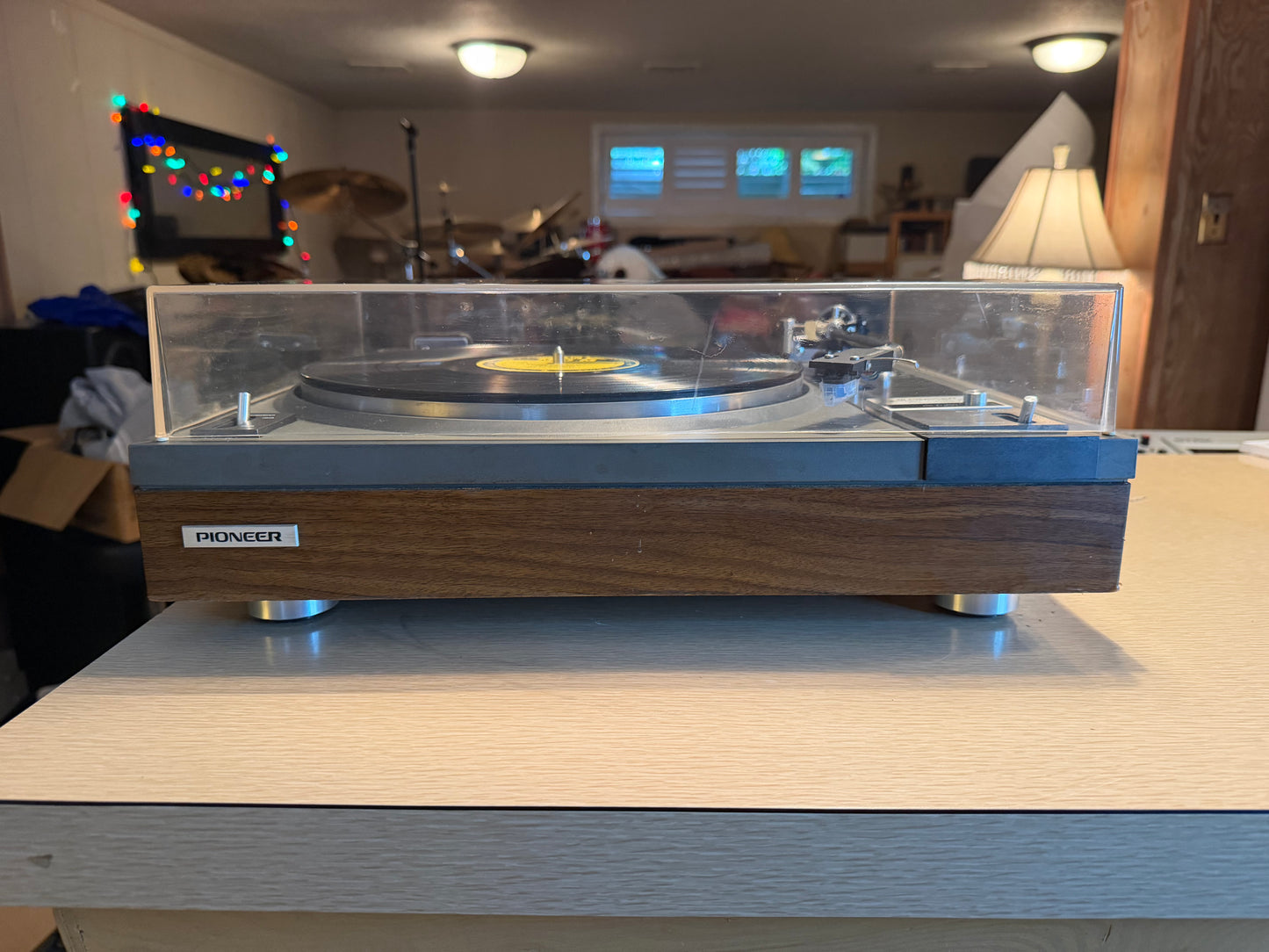 1976 Pioneer PL-115D Belt-Drive Turntable, New Belt + Stylus, Serviced Beauty🎶
