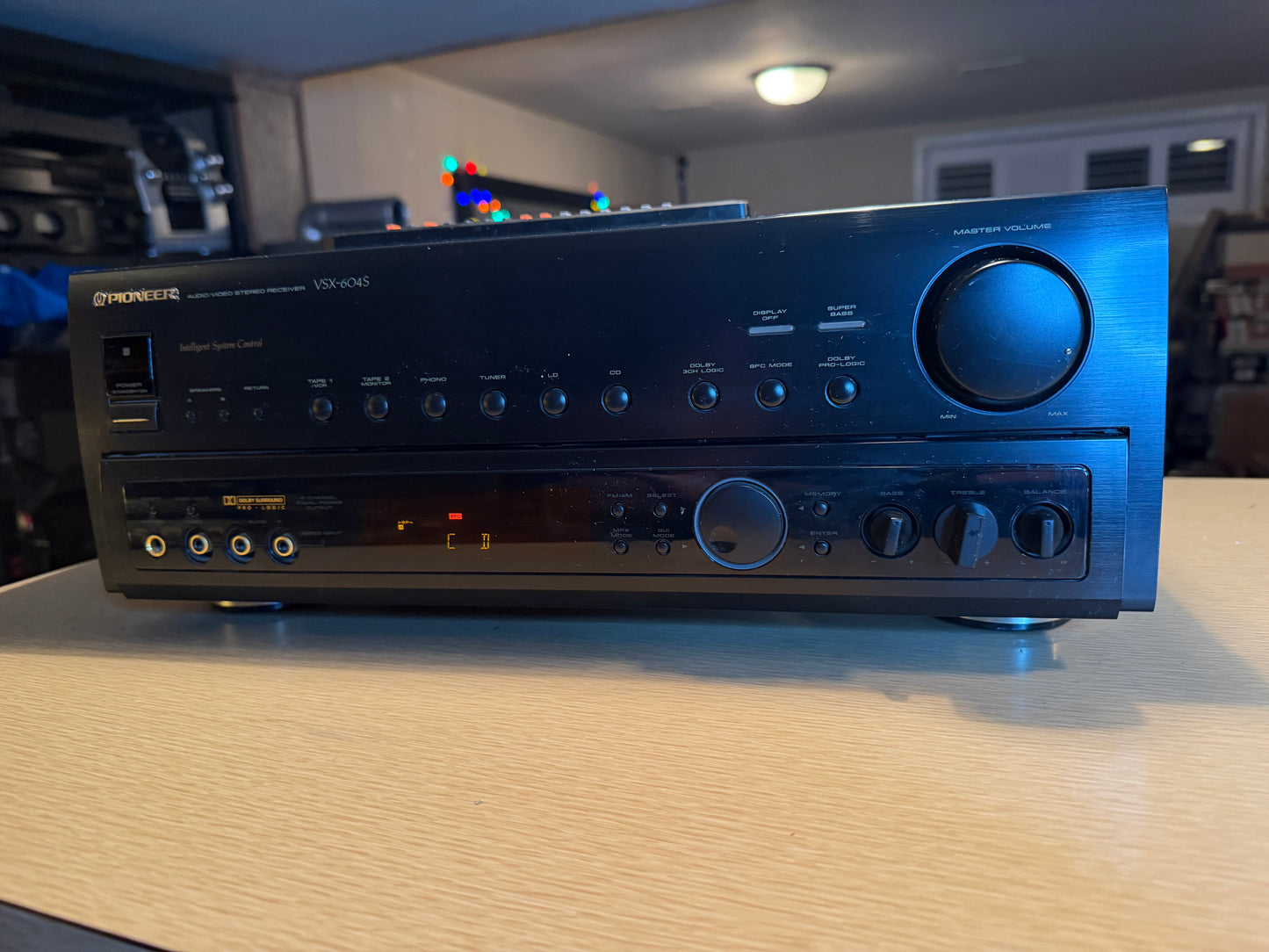 Pioneer VSX-604S Home Theater Receiver 340W 500VA Tested Works 150WPC Monster🔥