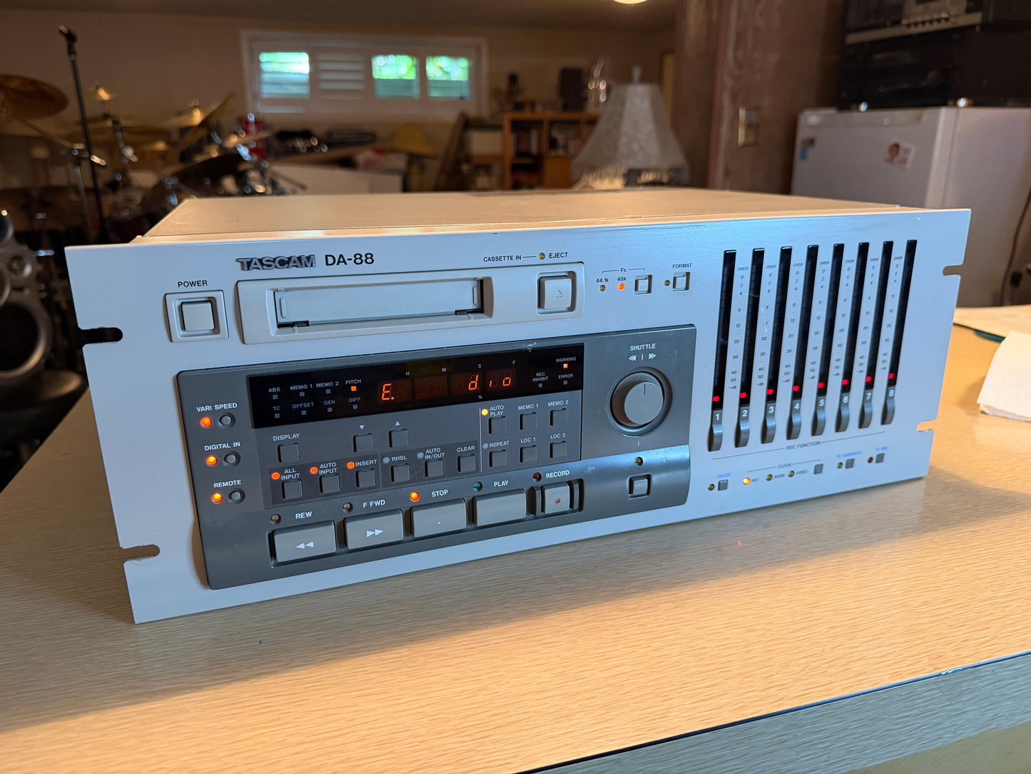 Tascam DA-88 Digital 8-Track Recorder – Freshly Serviced, Professional Audio 🔥