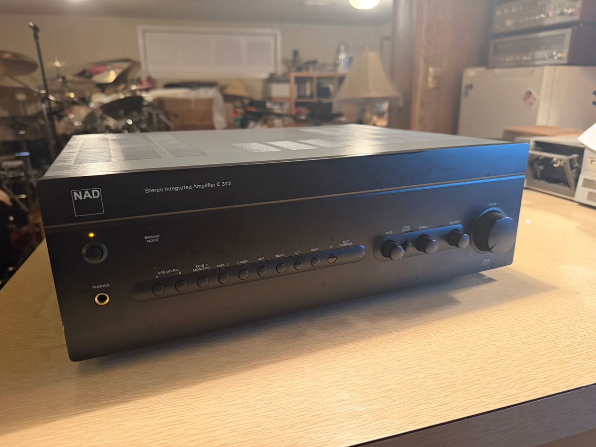 NAD C372 Stereo Integrated Amplifier 150W/Ch Fresh Pro Service Hi-Fi Audiophile