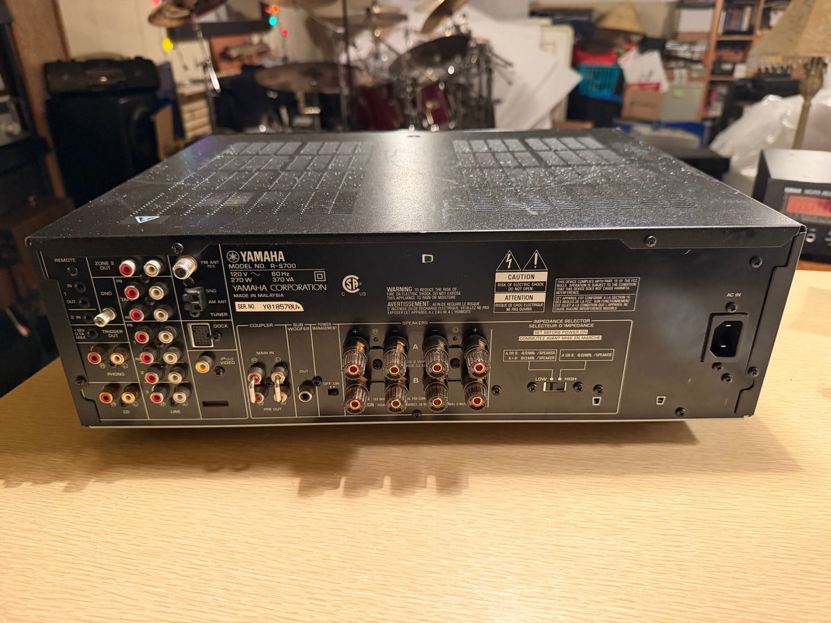 Yamaha R-S700 Natural Sound Stereo Receiver 100WPC With Remote Bundle Serviced🎶