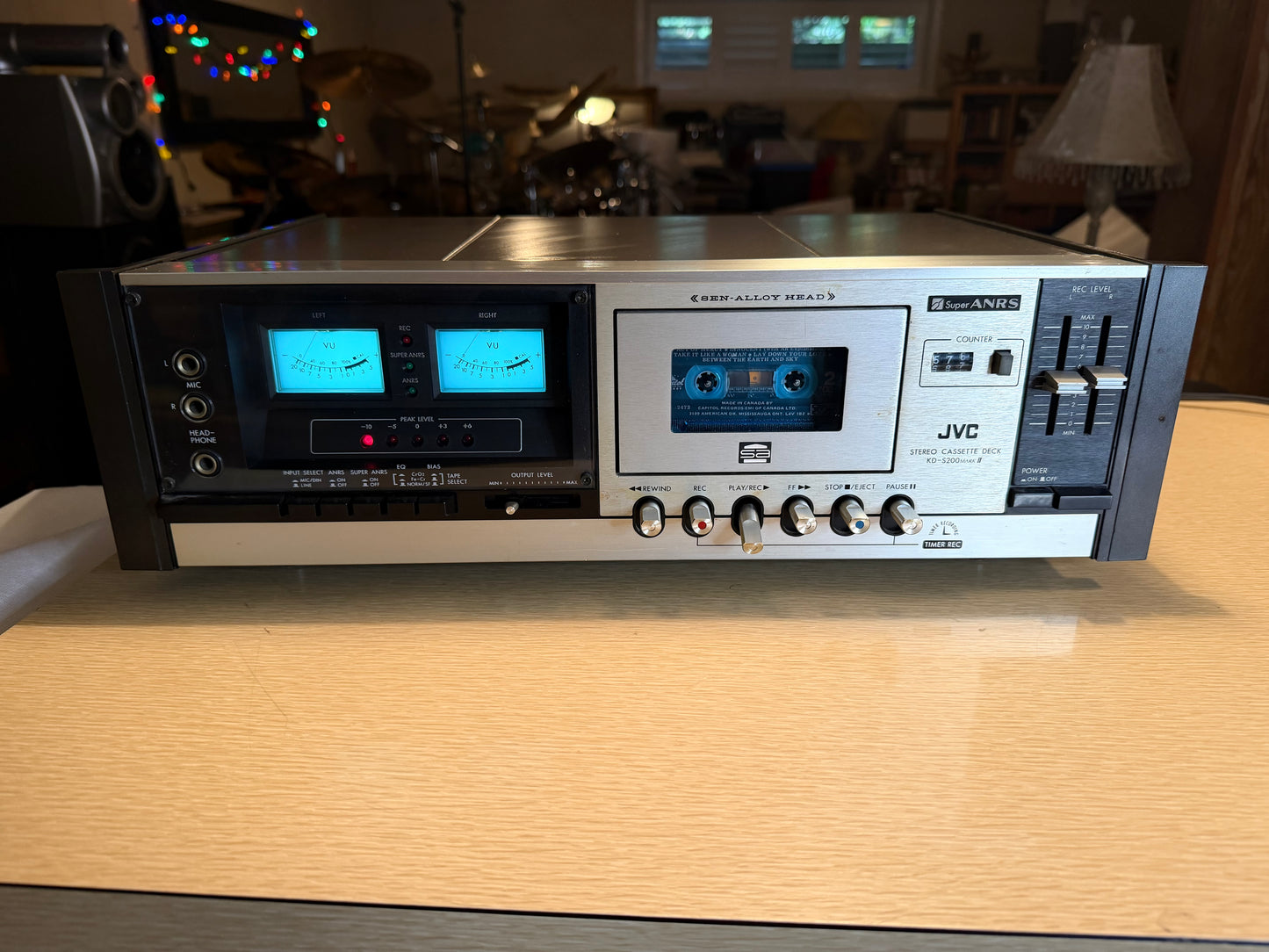 Vintage JVC KD-S200 MKII Cassette Deck VU Meters FULL FRESH SERVICE VERY RARE🔥