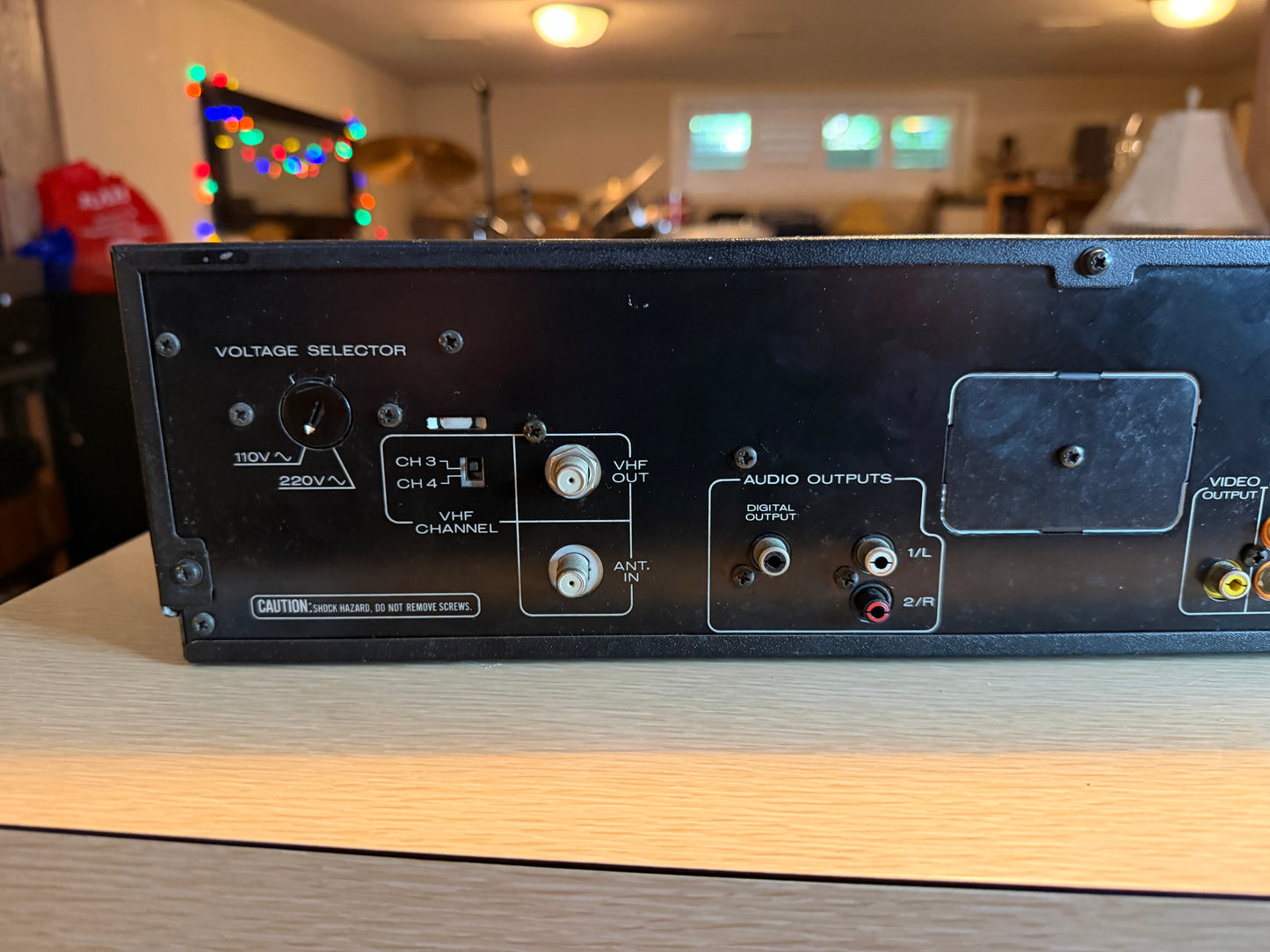 Marantz CDV300K Laserdisc Player Extraordinarily Rare Pro Service New Remote🔥