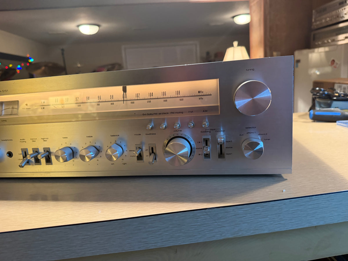 Optonica SA-5151 Vintage AM/FM Stereo Receiver MONSTER Serviced Sharp 85WPC🔥🎶