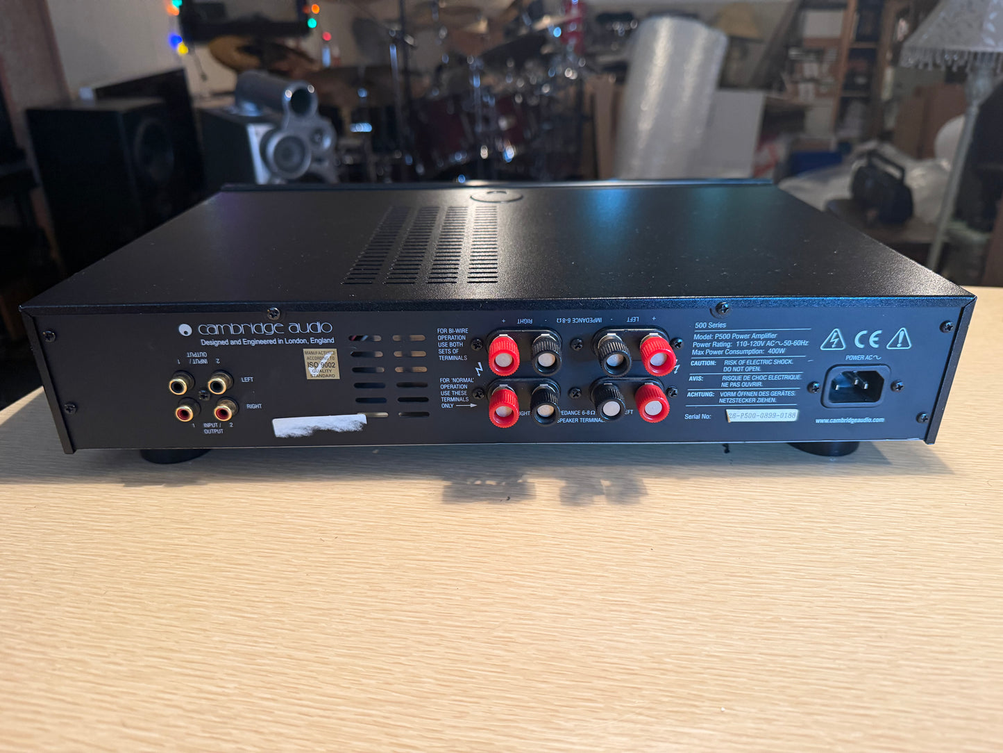 Cambridge Audio P500 Power Amplifier Clean Sound Full Fresh Service V Rare 🔥🎶