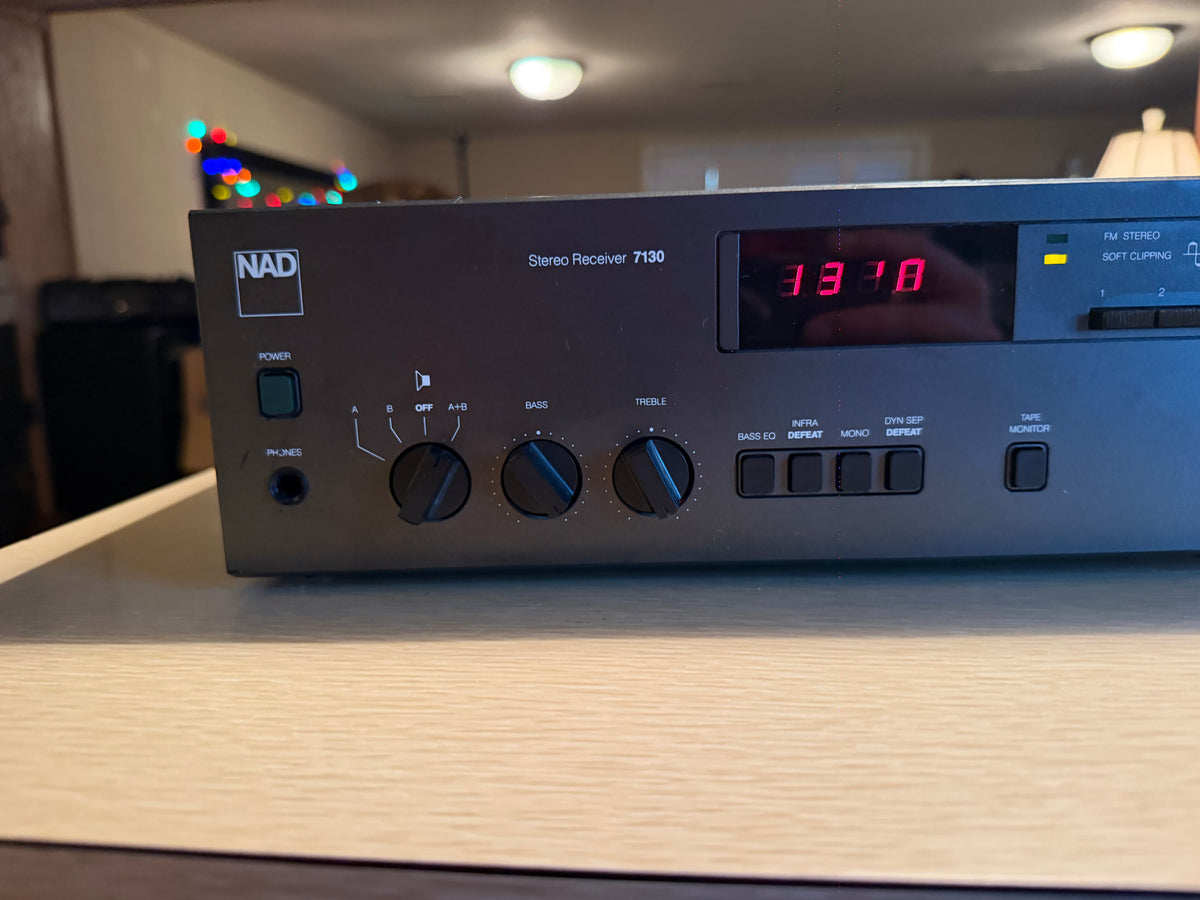 NAD 7130 Integrated Receiver Amplifier / Tuner AM / FM Fresh Service *READ*