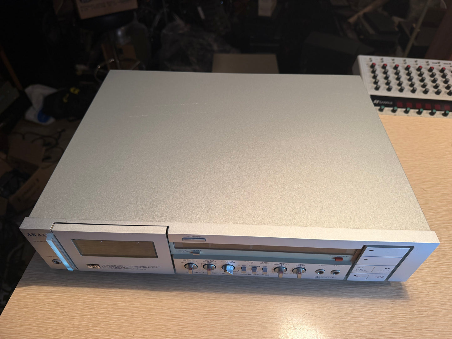 AKAI GX-F31  Deck  Direct Drive, Glass Ferrite Heads Full Fresh Service V Rare🎶