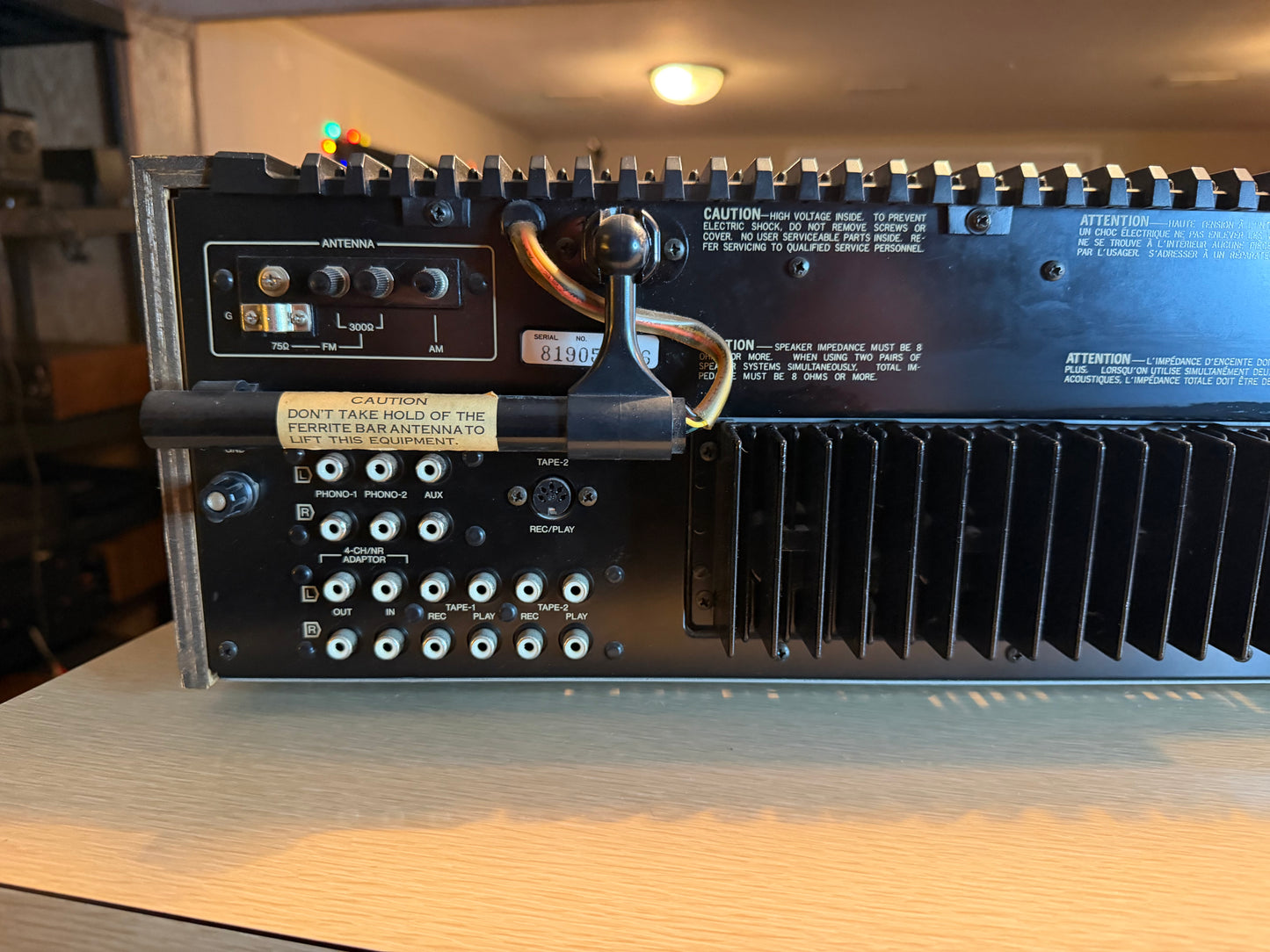 Sansui G-7500 Stereo Receiver Full Fresh Service New Bulbs Installed Near Mint!