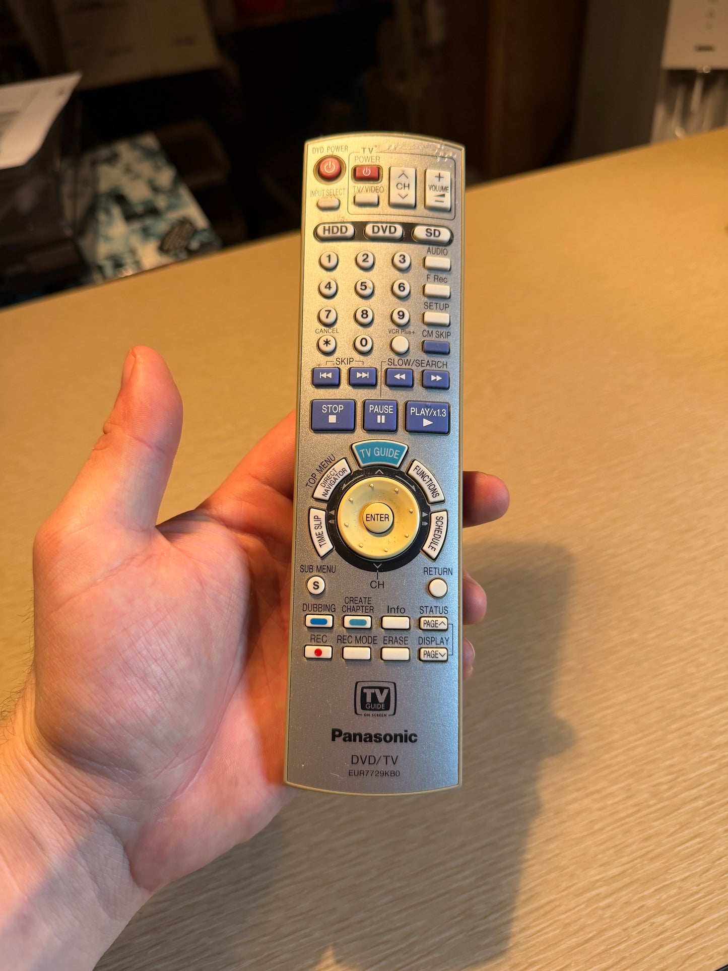 Panasonic DMR-EH50 HDD DVD Player and Recorder 100GB With Remote/Cables Tested🔥