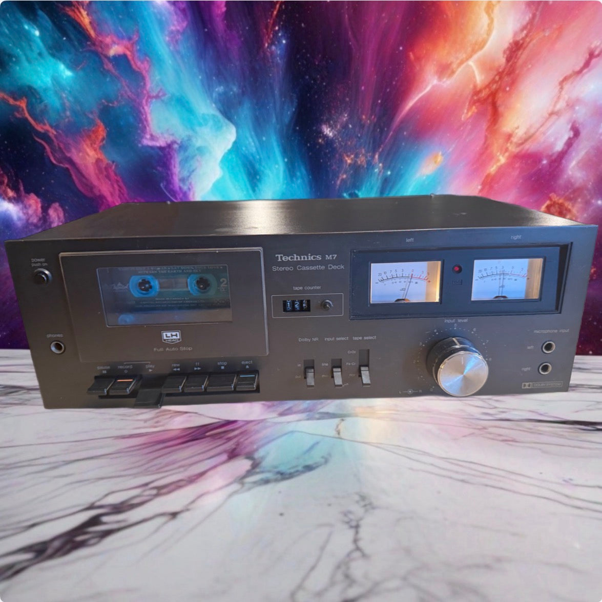 Technics RS-M7 Stereo Cassette Deck Works Great Full Fresh Service Crisp Sound🎶