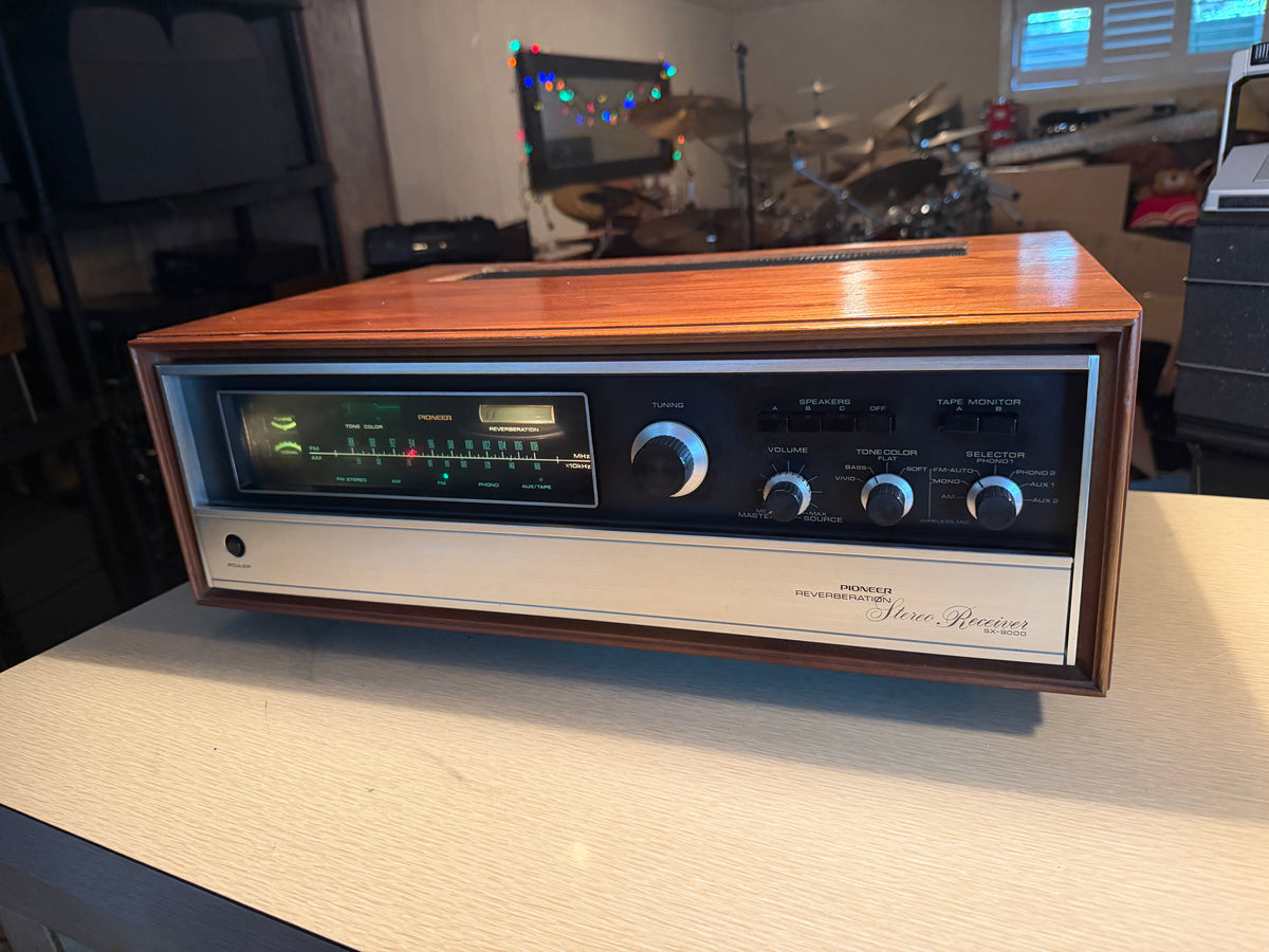 Vintage Pioneer Reverberation SX-9000 Stereo Receiver Freshly Serviced V Rare🔥