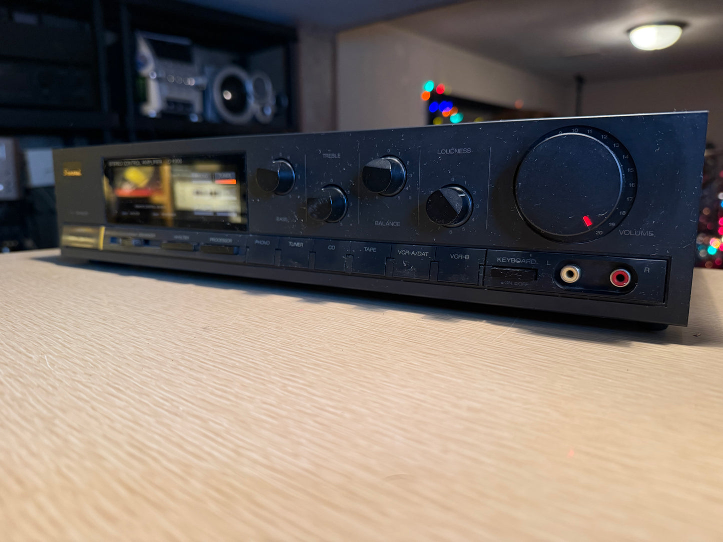 Sansui C-1000 Vintage Stereo Control Preamplifier Audio Component Fresh Service!