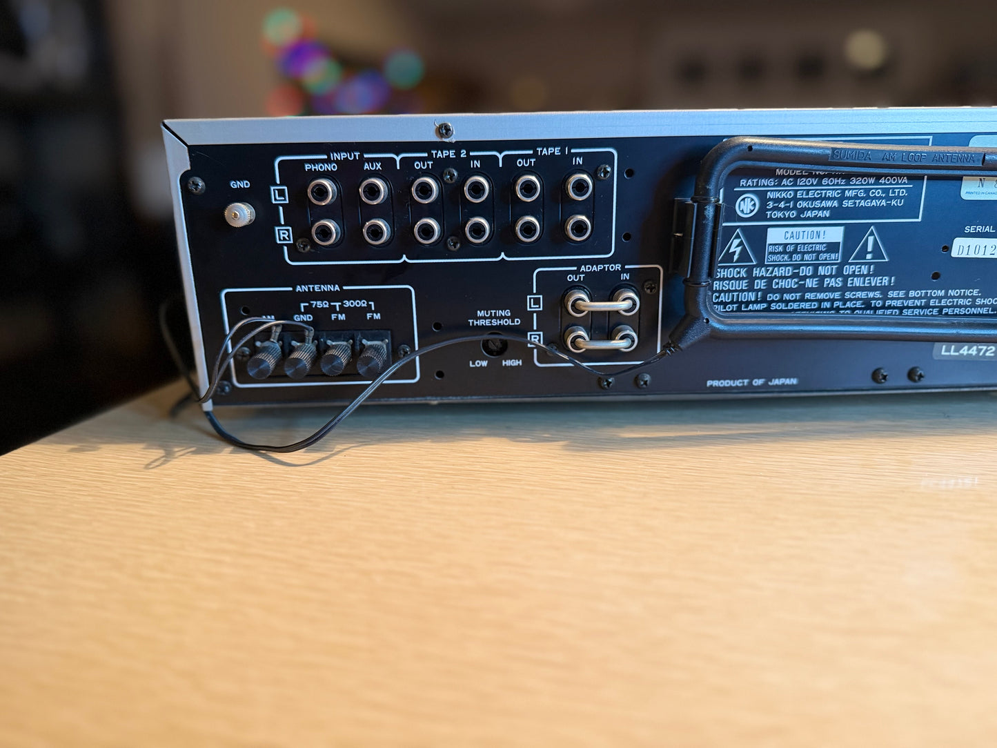 Nikko NR-1000 Quartz Lock AM/FM Receiver EXCELLENT SHAPE FULL FRESH SERVICE 🔥