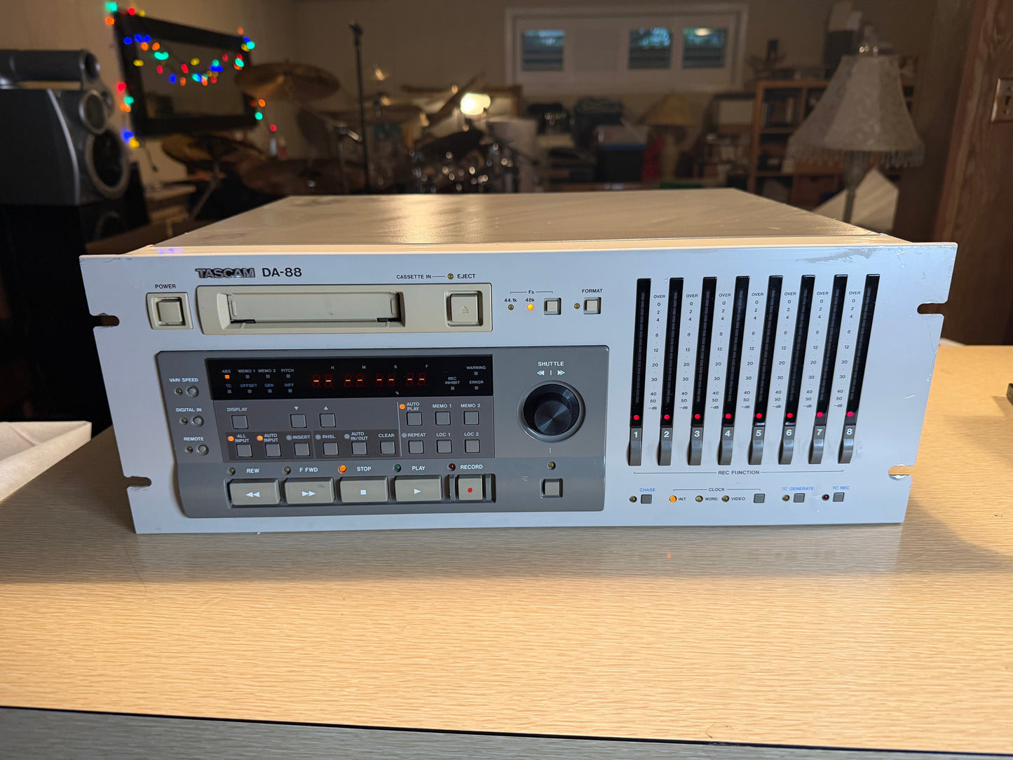 Tascam DA-88 Digital 8-Track Recorder – Tested Working, Professional Audio 🔥🎶