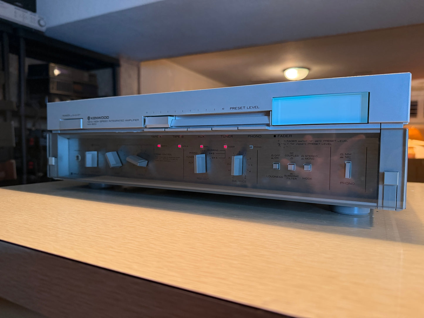 Kenwood KA-800 Integrated Amplifier Vintage Hi-Fi Serviced Audiophile Beauty 🎶