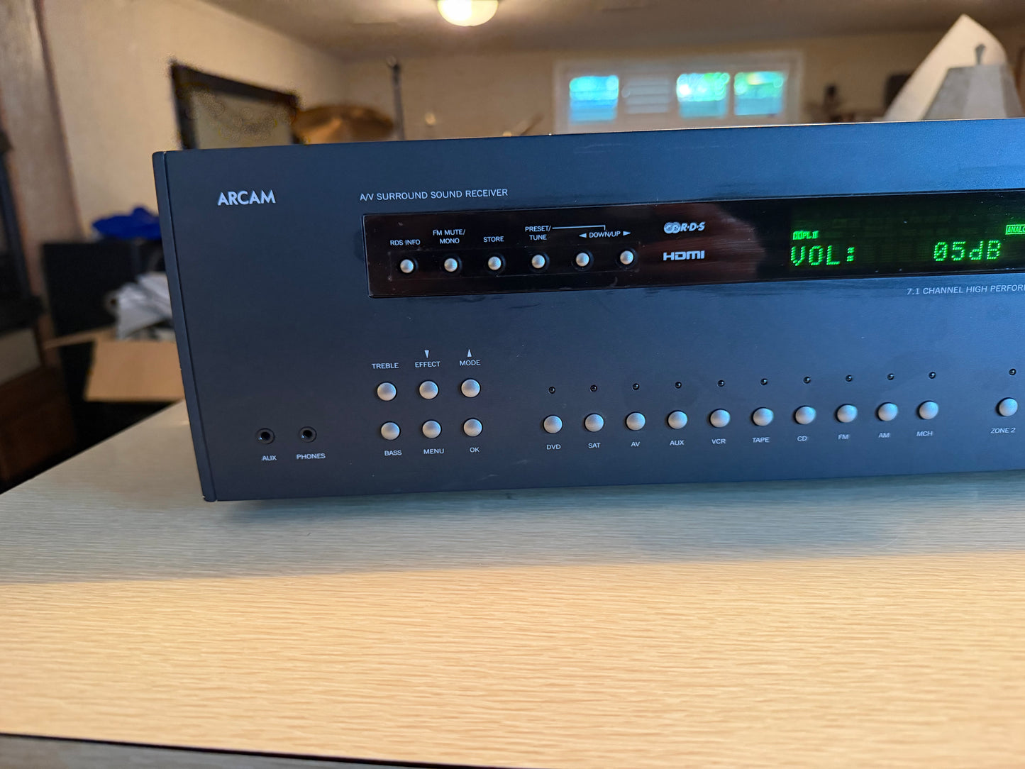 Arcam AVR350 7.1 Channel AV Receiver Mint Condition Beast Full Fresh Service🔥🎶