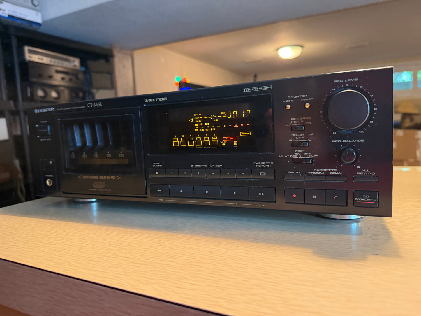 Pioneer Multi-Cassette Changer (CT-M6R) - New Belts Installed! Fresh Service🎶🔥