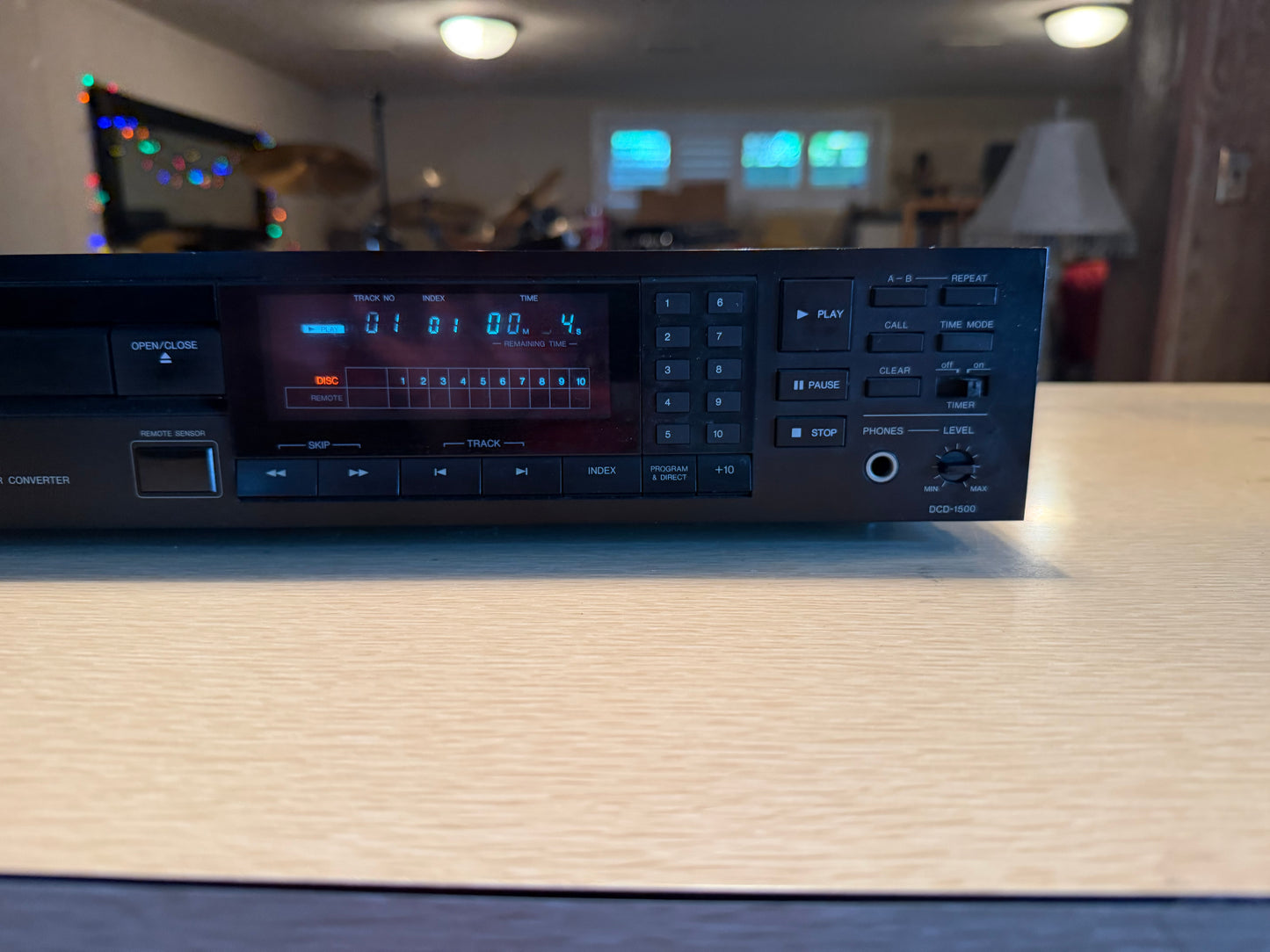 Denon DCD-1500 CD Player Full FRESH Service  Working Great Audiophile Very Rare!