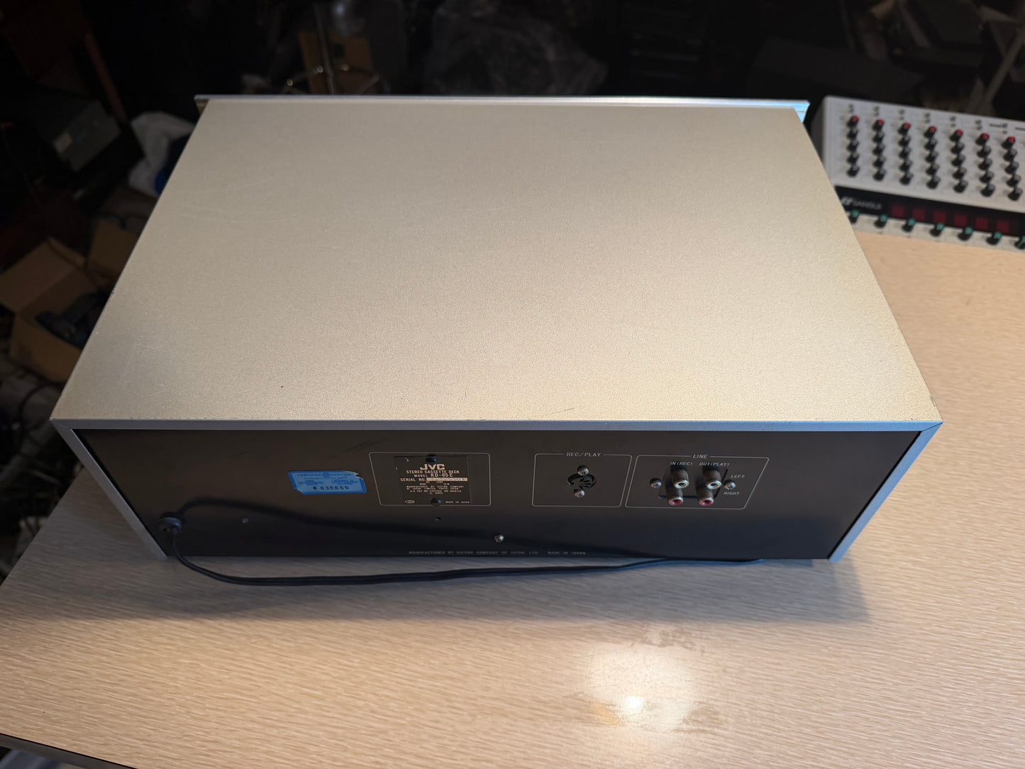 Very Cool JVC KD-65 Cassette Deck – Freshly Serviced, New Belt – Excellent Cond!