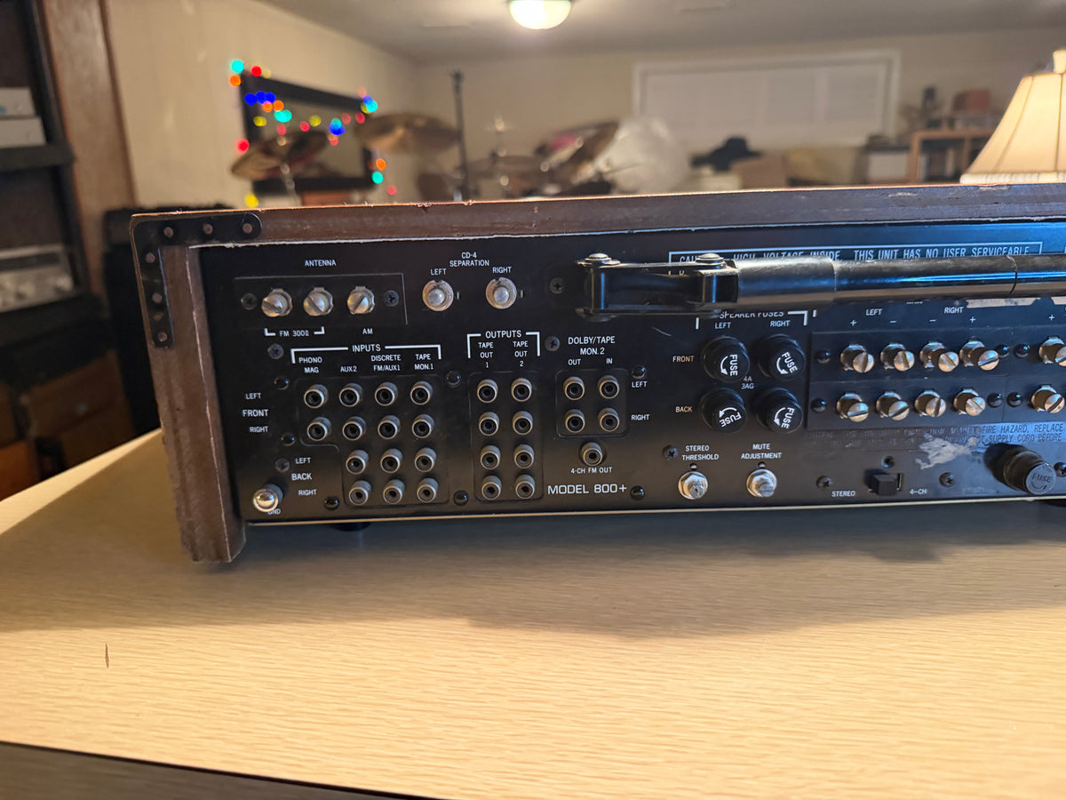 HARMAN KARDON 800+ Rare Vintage Stereo Quadraphonic Receiver Fresh Pro Service🎶