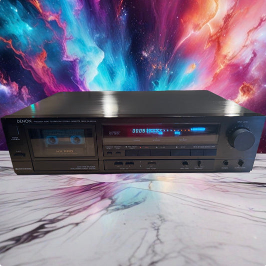 Denon DR-M12HX Stereo Cassette Deck 3 Motor Dolby B/C HX Pro Fresh Service🎶🔥