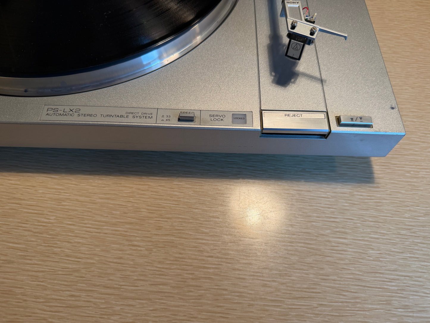 Vintage Sony PS-LX2 Direct Drive Turntable W/ Nice Premier Cartridge SERVICED🎶