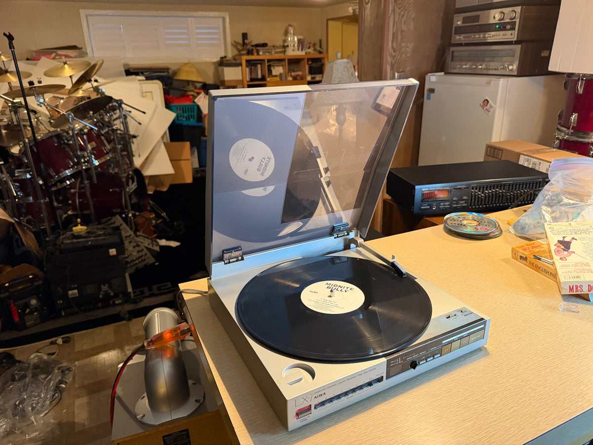 Aiwa LX-7 Linear Tracking Fully Automatic Direct Drive Turntable Fresh Service🔥